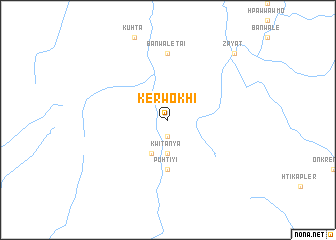 map of Kerwokhi