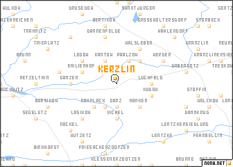 map of Kerzlin