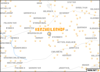 map of Kerzweilerhof