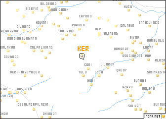 map of Ker