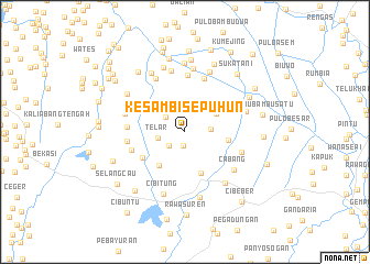 map of Kesambisepuhun