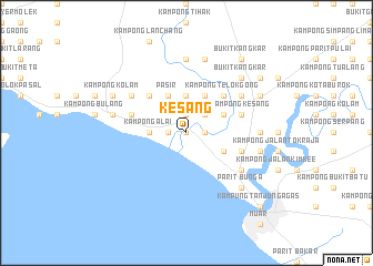 map of Kesang