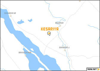 map of Kesariya