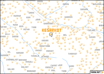 map of Kesarkot