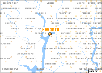 map of Kesarta