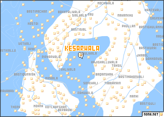 map of Kesarwāla