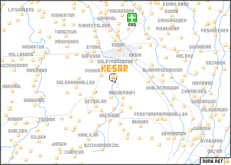 map of Kesār