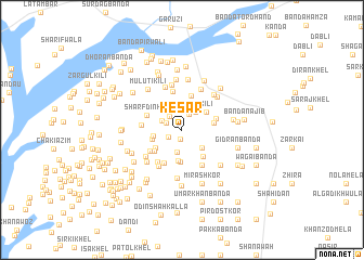 map of Kesar