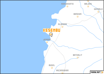 map of Kesembu