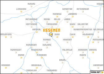 map of Kesemen