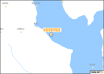 map of Kesenge