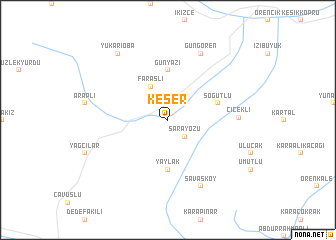 map of Keser