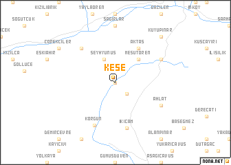 map of Kese