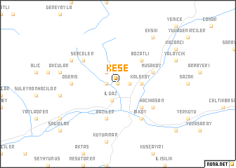 map of Kese