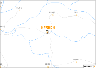 map of Kesham