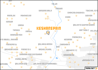 map of Keshār-e Pā\