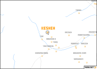 map of Kesheh