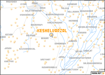 map of Keshel Varzal