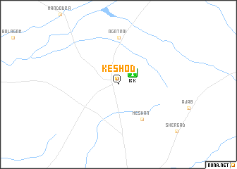 map of Keshod