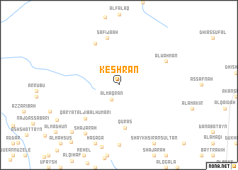 map of Keshran