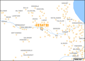 map of Kesht Bī