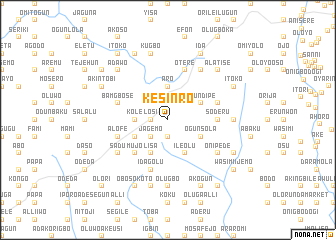 map of Kesinro