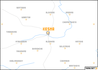 map of Kes\