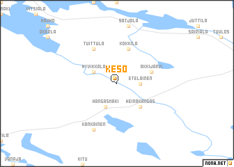 map of Keso