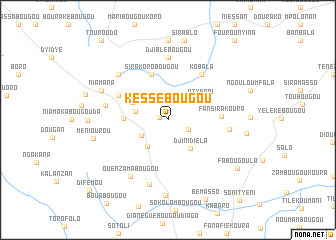 map of Kèssèbougou