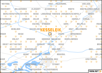 map of Kesseleik