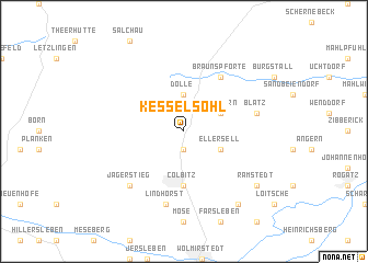 map of Kesselsohl