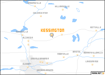 map of Kessington