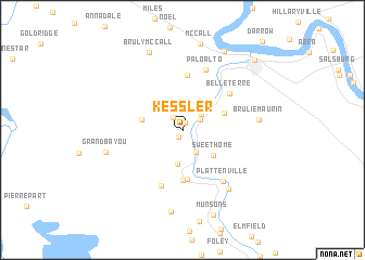 map of Kessler