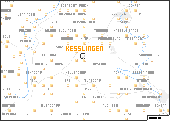 map of Keßlingen