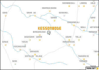 map of Kesson Bodé