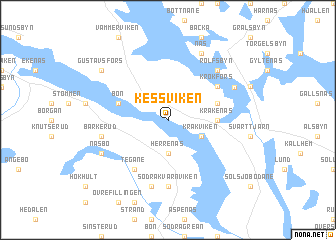 map of Kessviken