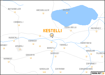 map of Kestelli