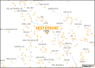 map of Kestenovac