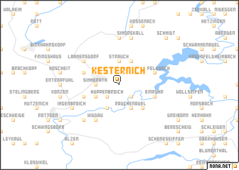 map of Kesternich