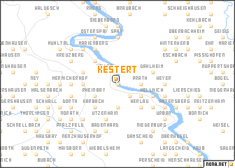 map of Kestert