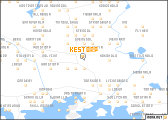 map of Kestorp