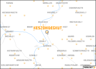 map of Keszőhidegkút