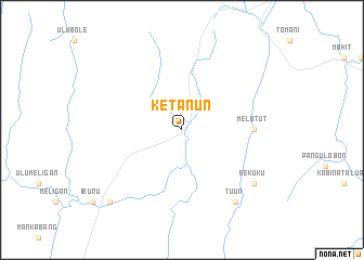 map of Ketanun