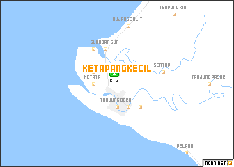 map of Ketapang Kecil