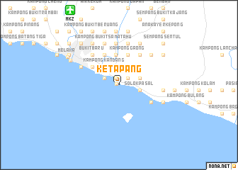 map of Ketapang