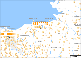 map of Ketapang