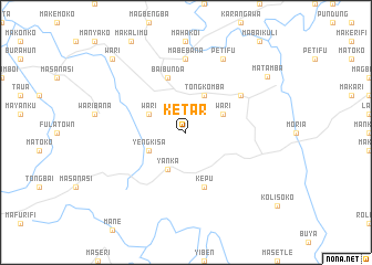 map of Ketar