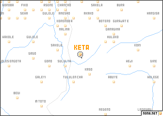 map of Keta