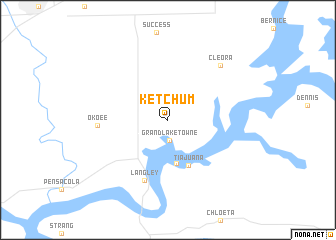 map of Ketchum