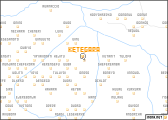 map of Kete Gara